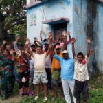 पांच महीनों से नल जल का पानी बंद ग्रामीणों ने किया प्रदर्शन