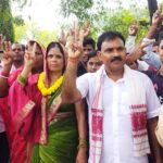 नामांकन के चौथे दिन भारी संख्या मे प्रत्याशियो ने कराया नामांकन,जुटी अप्रत्याशित भीड़, चाहुओर जाम