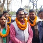 धवरी पंचायत से दूसरी बार नवनिर्वाचित मुखिया अनीता देवी ने ली शपथ उप मुखिया श्री गुलशन माझी बने