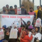 गीता सुख फाउंडेशनदलित ने दलित बस्ती में अनोखा अंदाज में नूतन वर्ष मनाया