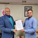 अमरेन्द्र आर्य को भोपाल के राष्ट्रीय पत्रकारिता विश्वविद्यालय से पीएचडी अवार्ड