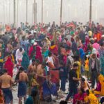 कड़ाके की ठंड और सर्द हवा पर भारी आस्था..तड़के से ही संगम तट पर हर-हर गंगे का जयकारा…